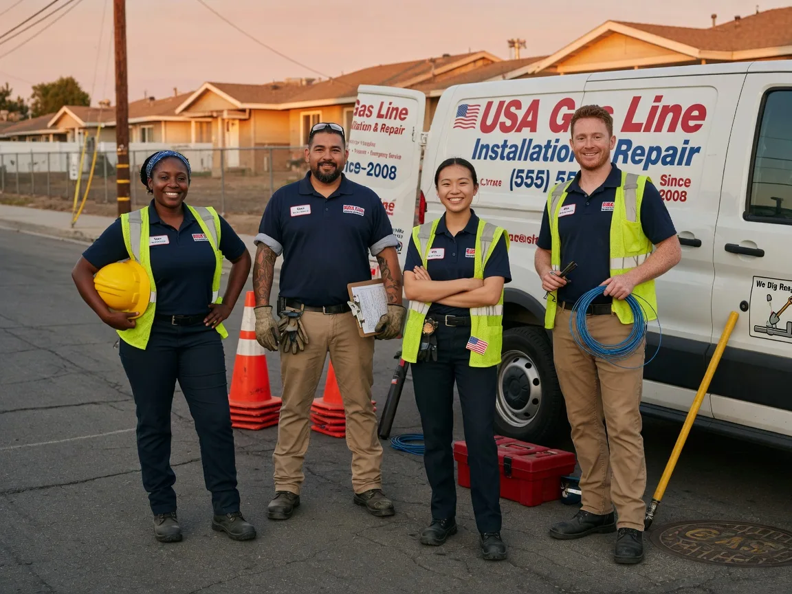 Gas Line Installation company in Mossyrock, WA